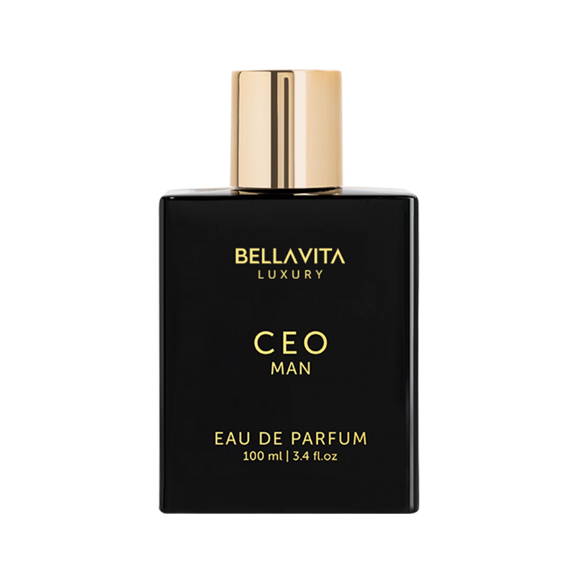 Bellavita Luxury G.O.A.T. Eau de Parfum | 100 ml (3,4 fl.oz.) | Parfum pour Homme | Notes d'agrumes, de bergamote, de patchouli et de vétiver | Parfum masculin longue tenue