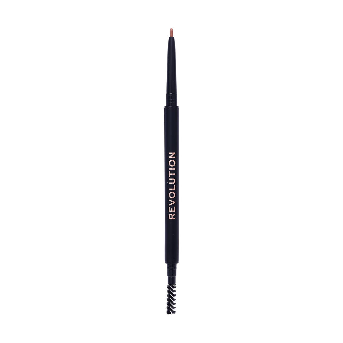 Revolution Precise Brow Pencil, Double-Ended Makeup Tool with Brush for Easy & Ultra Defined Brows and Bold Looks, Dark Brown, 0.05g