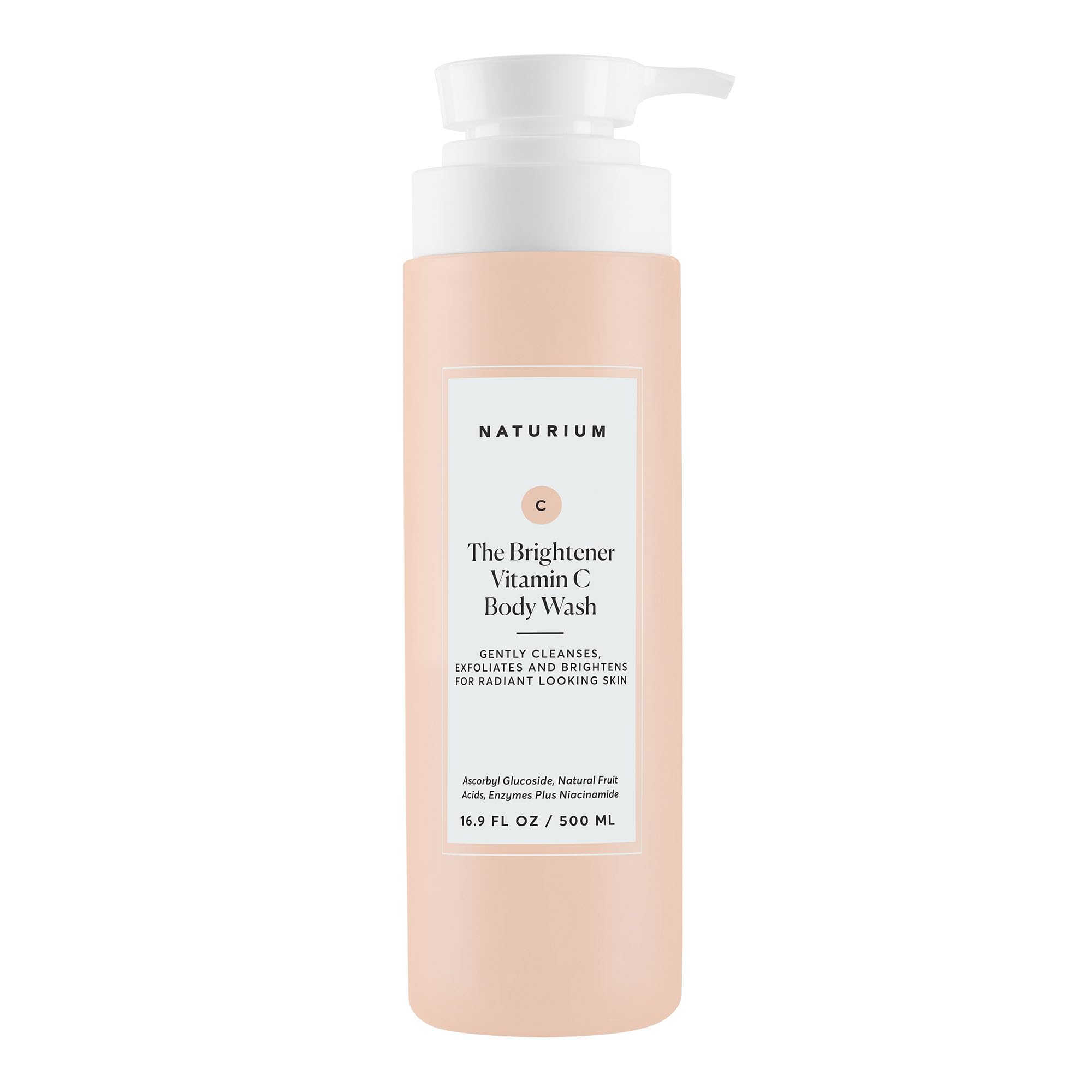 Naturium The Glow Getter Multi-Oil Hydrating Body Wash, Gentle Cleanser, 16.9 oz