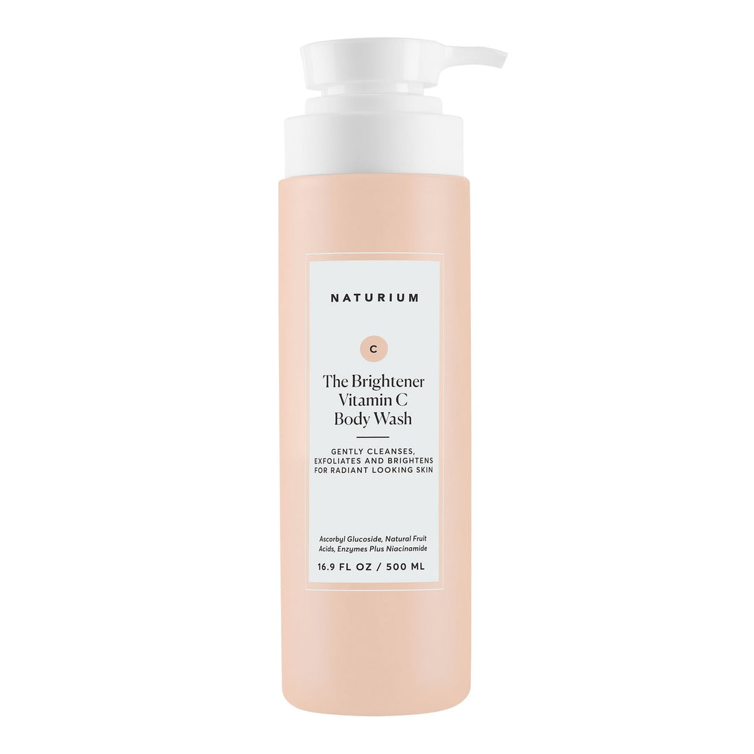 Naturium The Glow Getter Multi-Oil Hydrating Body Wash, Gentle Cleanser, 16.9 oz