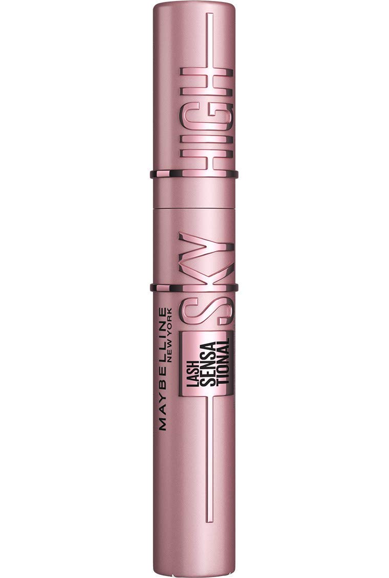 Maybelline New York Lash Sensational Sky High Mascara, Volumising & Lengthening Mascara, Washable Flake-Free Formula Infused with Bamboo Extract & Fibres, 7 ml, Shade: Brown Halalzen
