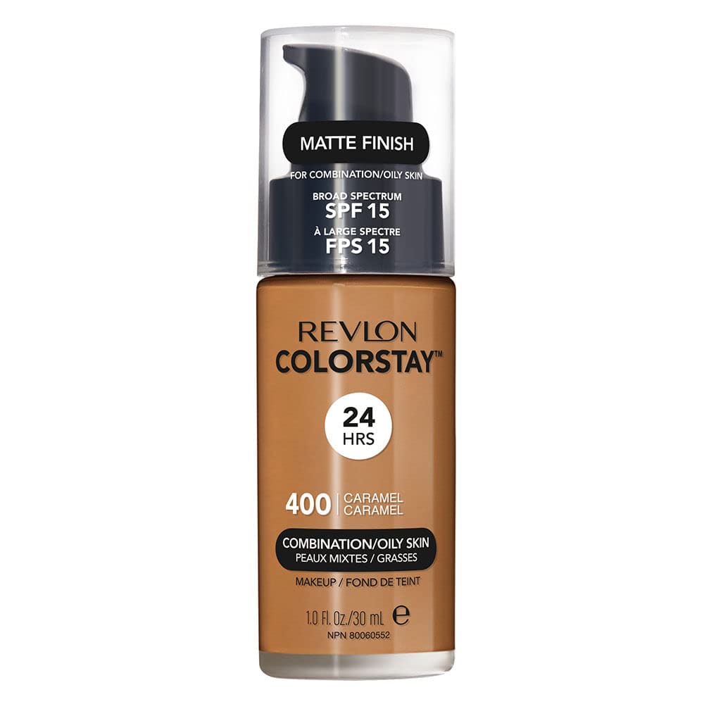 Revlon Colorstay Liquid Foundation Makeup for Combination/Oily Skin SPF15 Medium to Full Coverage (30ml) Matte Finish, Buff (150) Unisex Halalzen