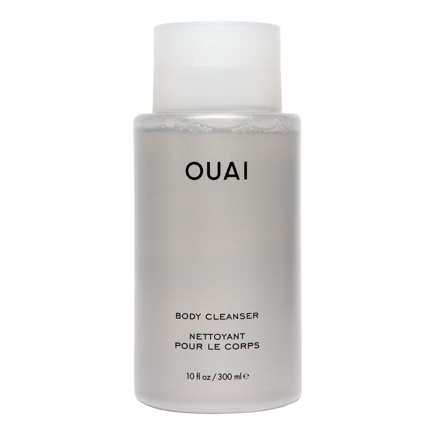 OUAI Body Cleanser, St. Barts - Foaming Body Wash with Jojoba Oil and Rosehip Oil to Hydrate, Nurture, Balance and Soften Skin - Paraben, Phthalate and Sulfate Free Skin Care Products (10 Fl Oz)