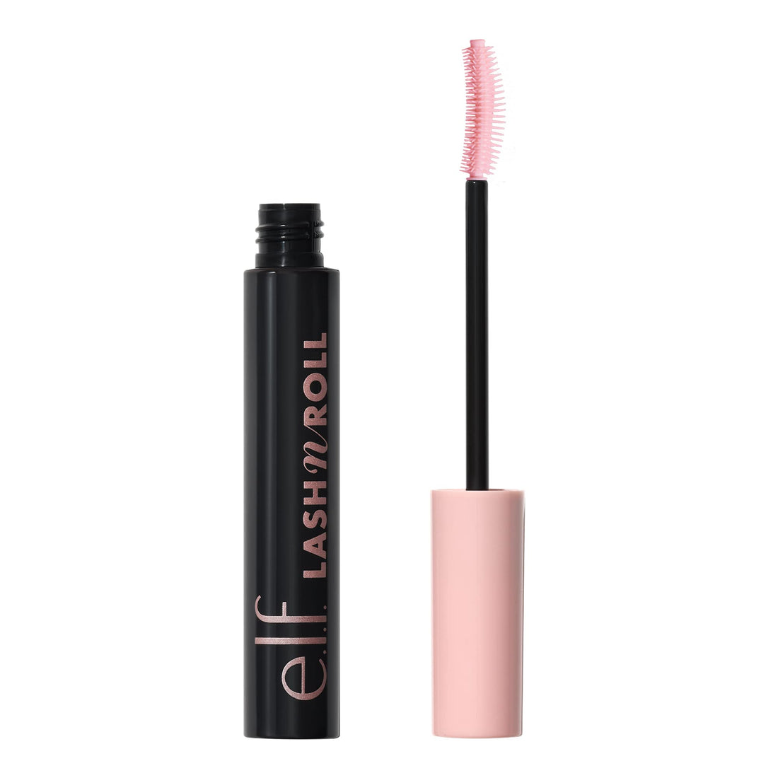 e.l.f. Lash 'N Roll Mascara, Curling Mascara For Visibly Lifted Lashes, Lifts & Separates Lashes. Long-Lasting Formula, Vegan & Cruelty-Free, Black Halalzen