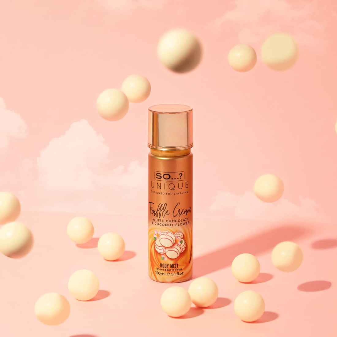 So…? Unique Womens Truffle Cream Body Mist Fragrance Sray 150ml Halalzen