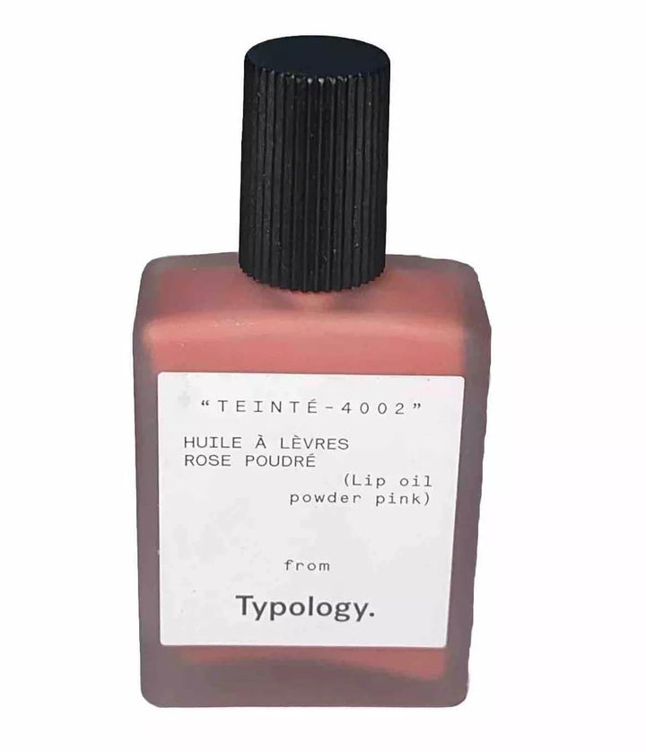 Typology Tinted Lip Oil - Shade 2 Powder Pink Halalzen