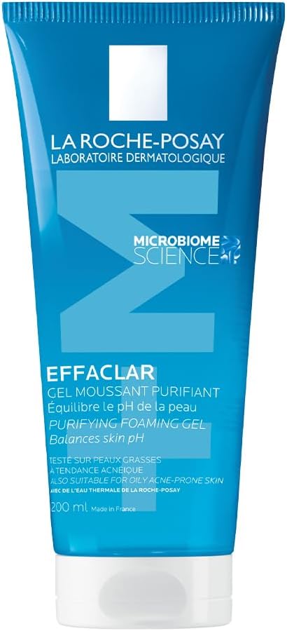 La Roche-Posay Effaclar Purifying Foaming Gel Cleanser For Oily, Breakout-Prone Skin 200ml