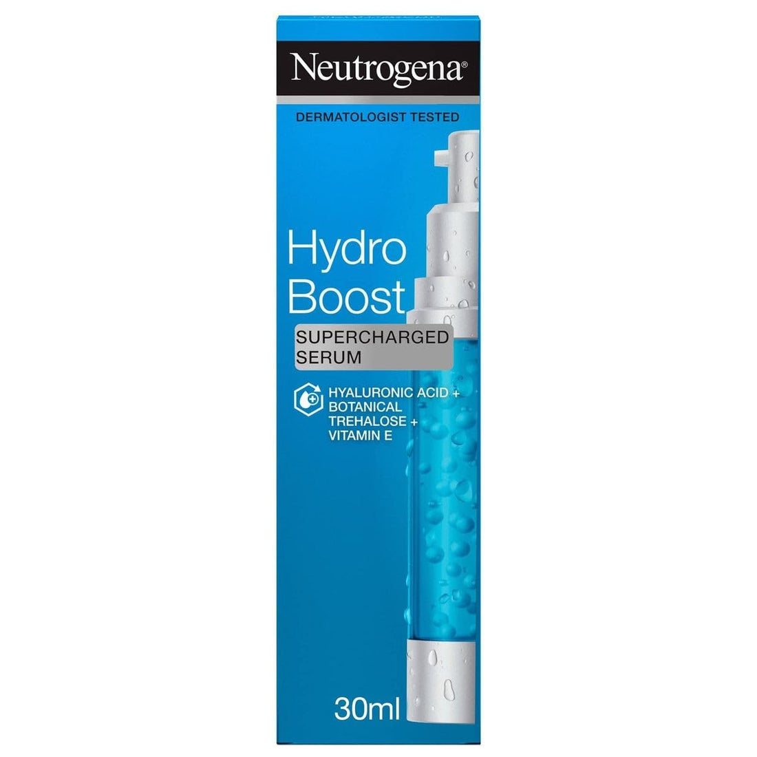 Neutrogena Hydro Boost Water Gel Facial Cleanser, with Hyaluronic Acid for Dry or Dehydrated Skin 200ml