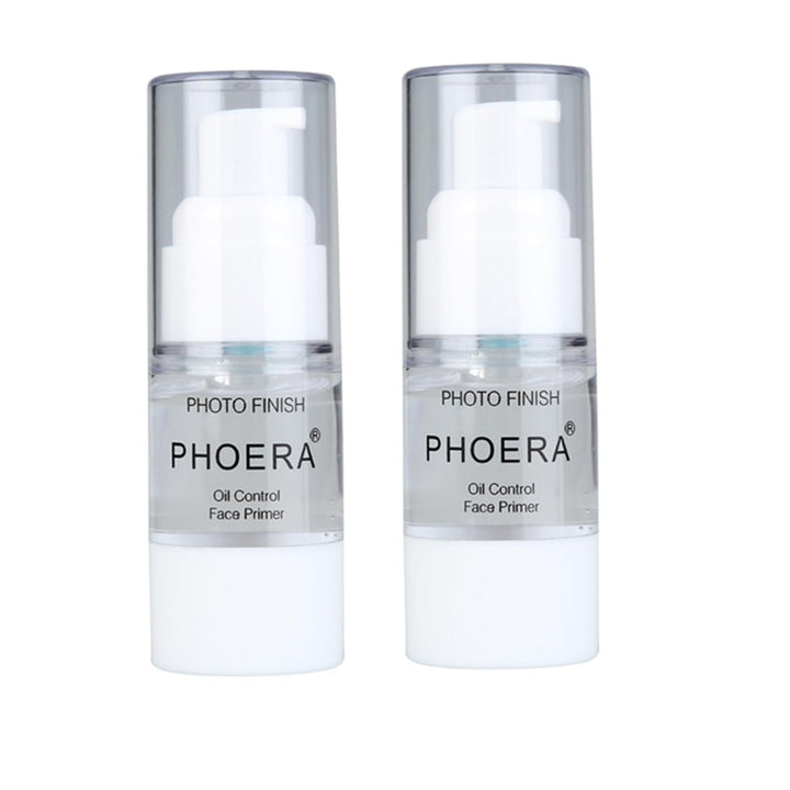 2Pcs Makeup Primer For PHOERA All Matte Oil Free Full Coverage Foundation Base Long Lasting Hydrating Smoothing Moisturizing Makeup Base Matte Face Foundation Primer (#2pcs 18ml) Halalzen
