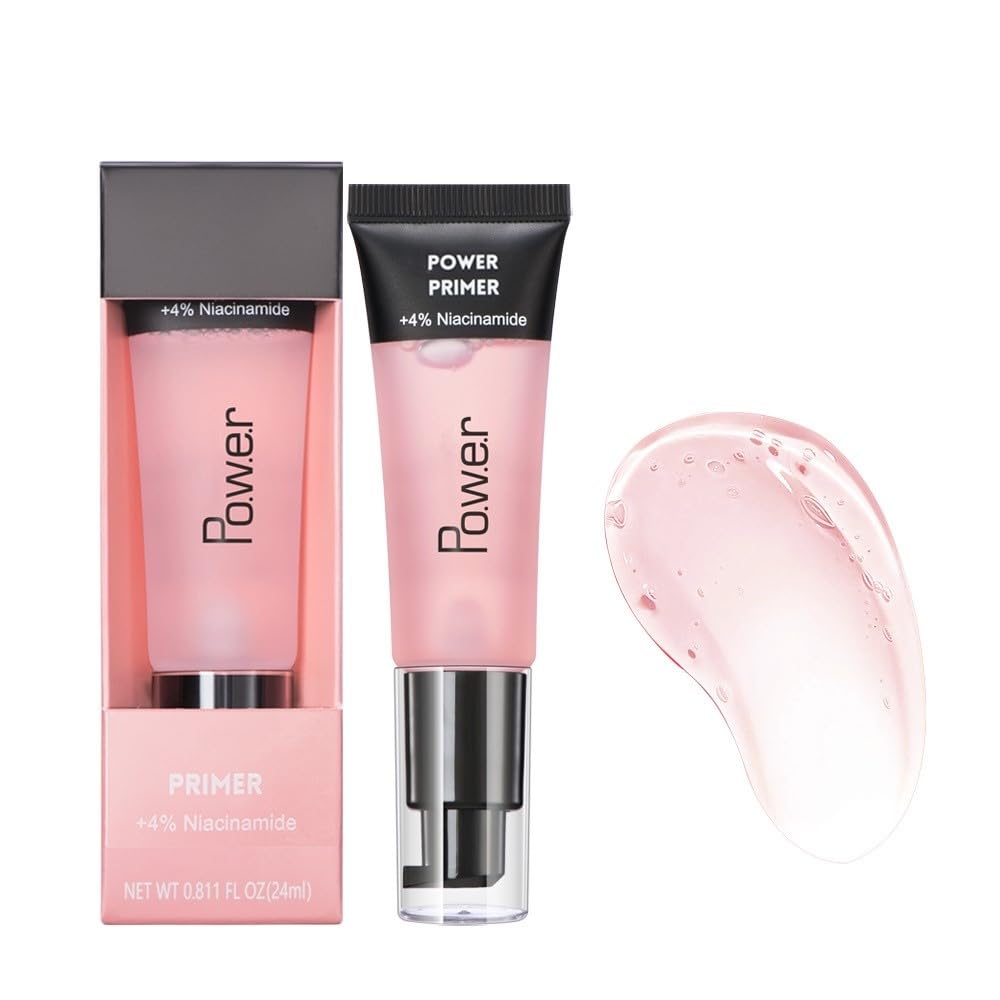 Makeup Primer All Matte Oil Free Full Coverage Foundation Base Long Lasting Hydrating Smoothing Moisturizing Makeup Base Matte Foundation Primer (# Clear) Halalzen