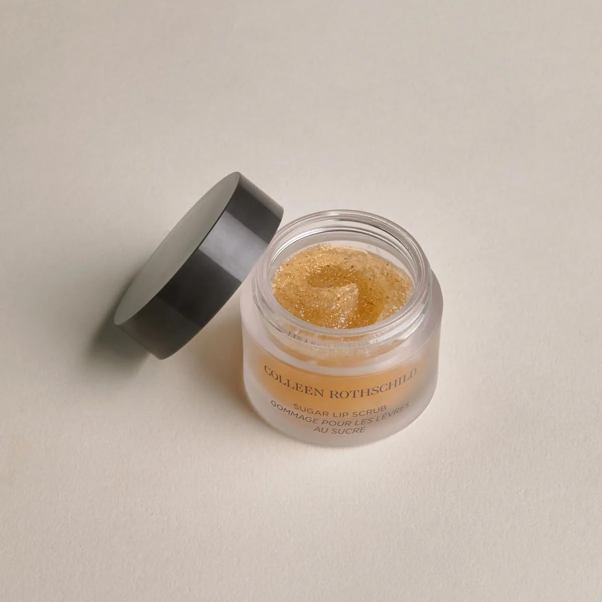 COLLEEN ROTHSCHILD Sugar Lip Scrub | Brown Sugar | Gently Exfoliates Dry Lips | Improves Texture | Nourishes & Protects (0.5 fl oz) Halalzen