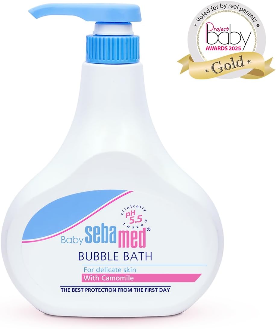Sebamed Baby Bathtime Buy Big Bundle | Includes, Baby Lotion, Bubble Bath, Shampoo and Gentle Wash |