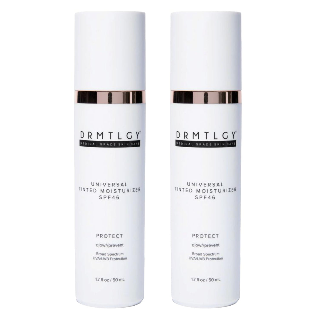DRMTLGY Universal Tinted Moisturizer SPF 46 – Hydrating Dewy Tinted Sunscreen for Face with Zinc Oxide & Octinoxate – Niacinamide & Hyaluronic Acid – Broad Spectrum Lightweight Daily SPF, 1.7 oz Halalzen