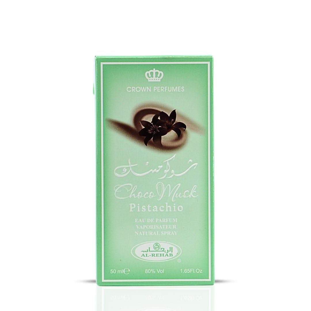 Al-Rehab Choco Musk Eau de Parfum Spray für Damen, 1,65 oz/50 ml
