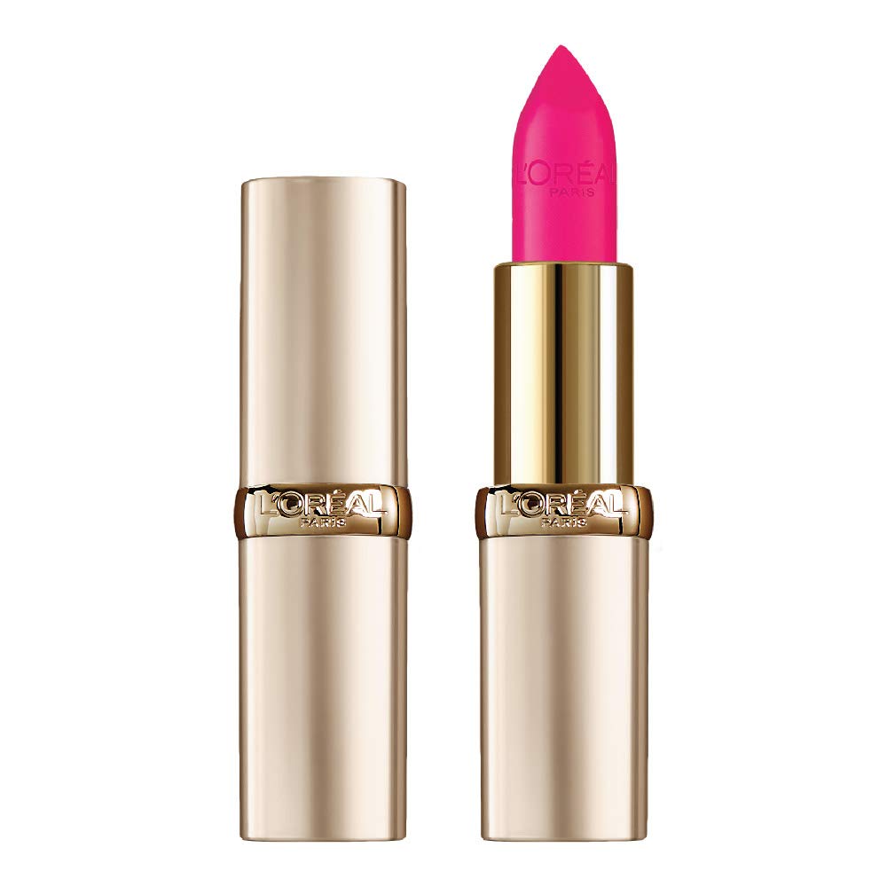 L'Oréal Paris Color Riche Satin Smooth Lipstick, Moisturising Pure Pigment Lip Colour, With Omega 3 & Vitamin E, Ultra Creamy Formula, Shade: 107 Seine Sunset Halalzen