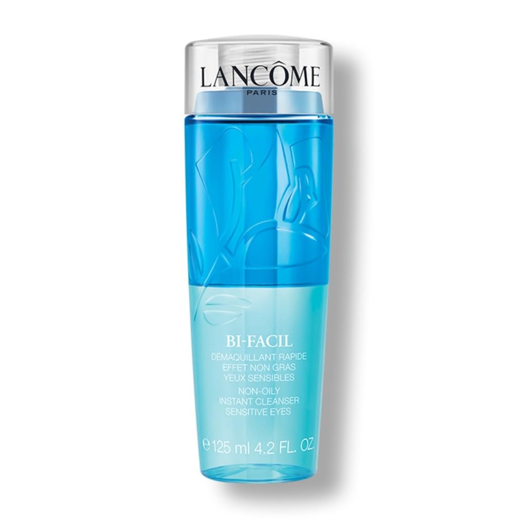 Lancôme Bi-Facil Eye Makeup Remover, Non-Oily, Bi-Phase, Dissolves Waterproof Mascara, Instant Action, Gentle for Sensitive Eyes, Effortlessly Removes Make-up Halalzen
