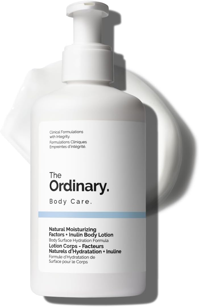 The Ordinary Natural Moisturizing Factors + Inulin Body Lotion, Lightweight Hydration for All-Day Moisture & Skin Barrier Support, 240ml Halalzen