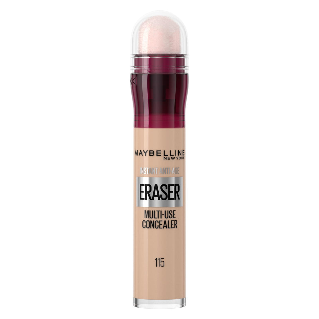 Maybelline Instant Anti-Age Eraser Eye Concealer for Face, Dark Circles, Blemish & Fine Lines Concealer, Full Coverage, Dermatologist Tested, Suitable for Sensitive Skin, Shade: 00 Ivory Halalzen