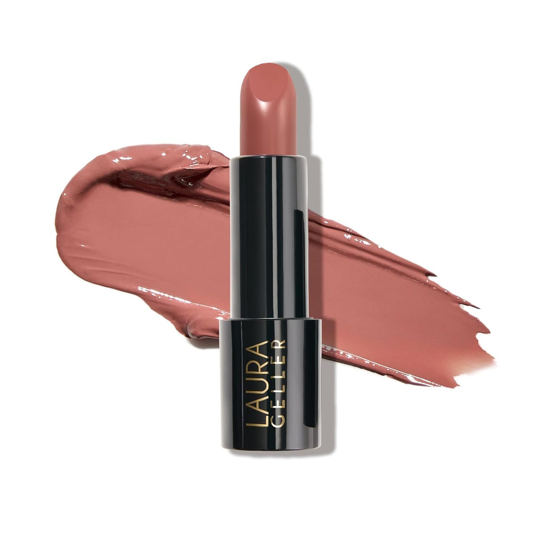 LAURA GELLER NEW YORK Modern Classic Lipstick (Novel Neutral) - Long Lasting Lipstick for Ultra-Rich Colour and a Luxurious, Lightweight Feel - Anti-Feathering Cream Finish Halalzen