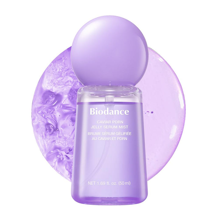 BIODANCE Collagen Peptides Jelly Serum Mist, Hydrating Face Mist, Plumping, Anti-Aging Face Spray, Sprayable Hydrogel, Travel Essentials & Self Care Gifts for Women, Korean Skin Care | 1.69 fl.oz Halalzen