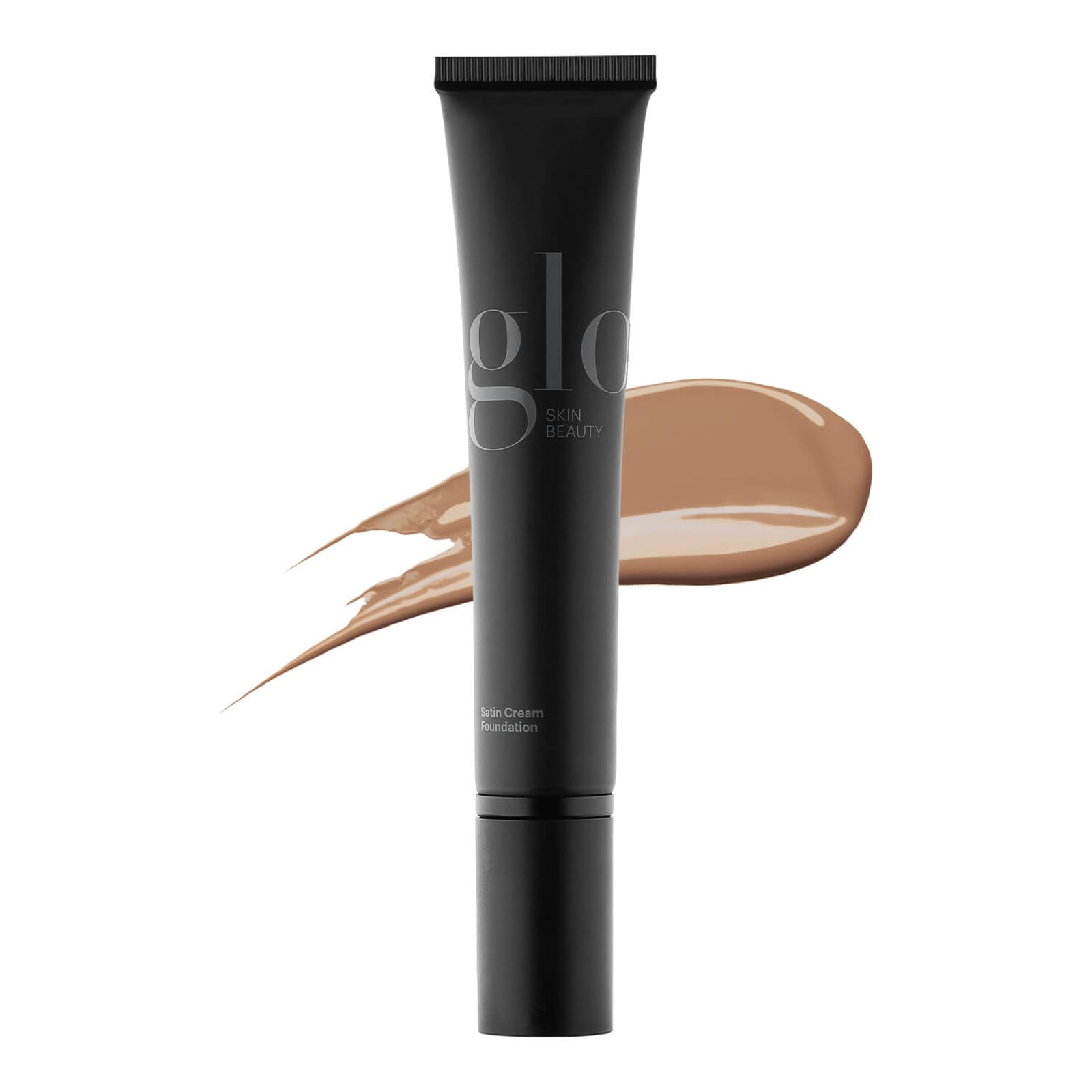 Glo Skin Beauty Satin Cream Foundation Makeup for Face, Honey Fair - Full Coverage, Semi Matte Finish, Conceal Blemishes & Even Skin Tone