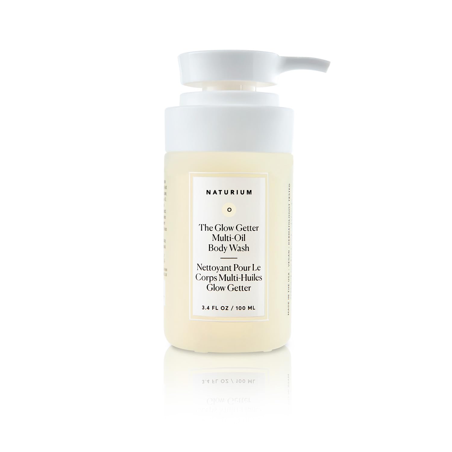 Naturium The Smoother Glycolic Acid Exfoliating Body Wash, Soft & Smoothing Cleanser | 16.9 FL OZ / 500 ML
