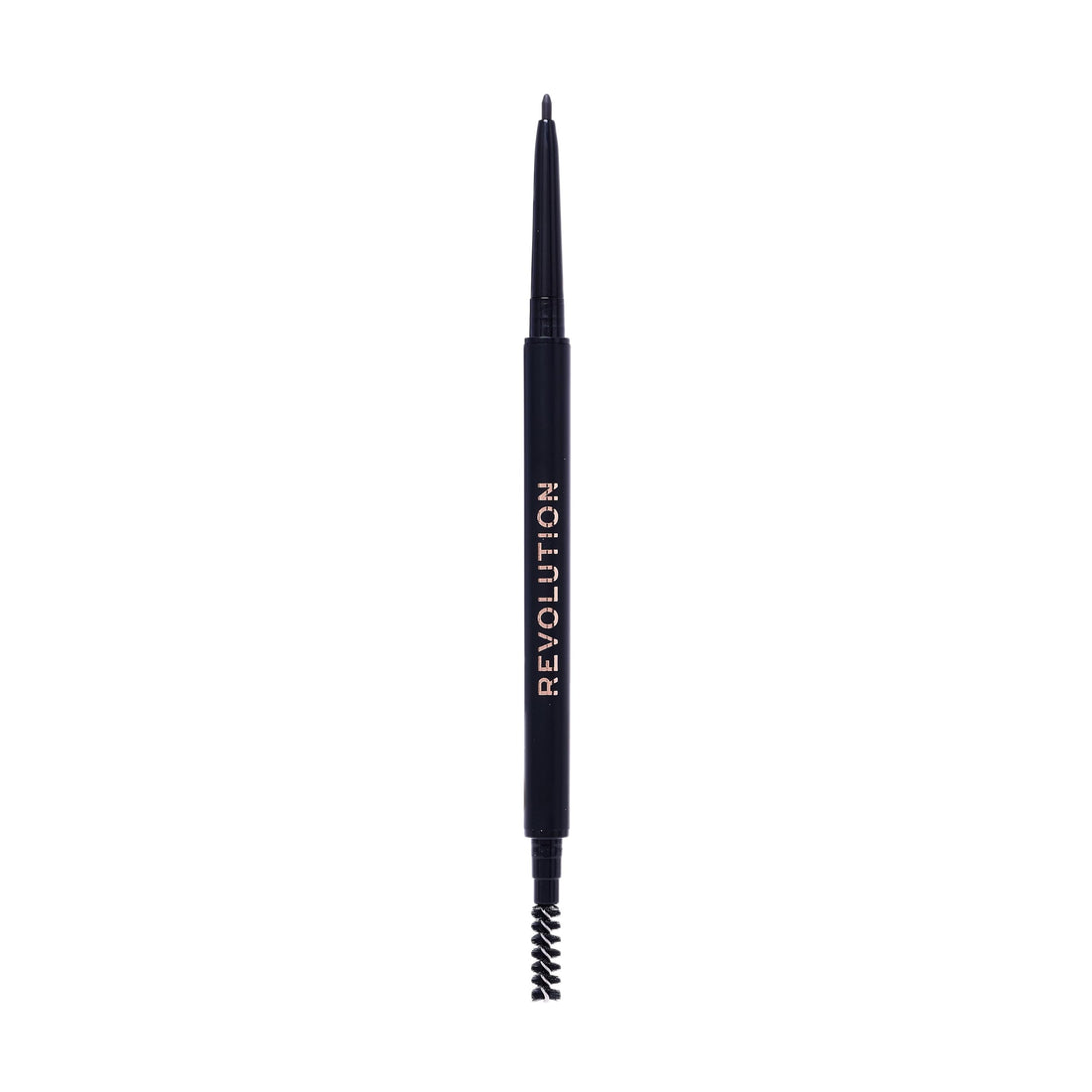 Revolution Precise Brow Pencil, Double-Ended Makeup Tool with Brush for Easy & Ultra Defined Brows and Bold Looks, Dark Brown, 0.05g