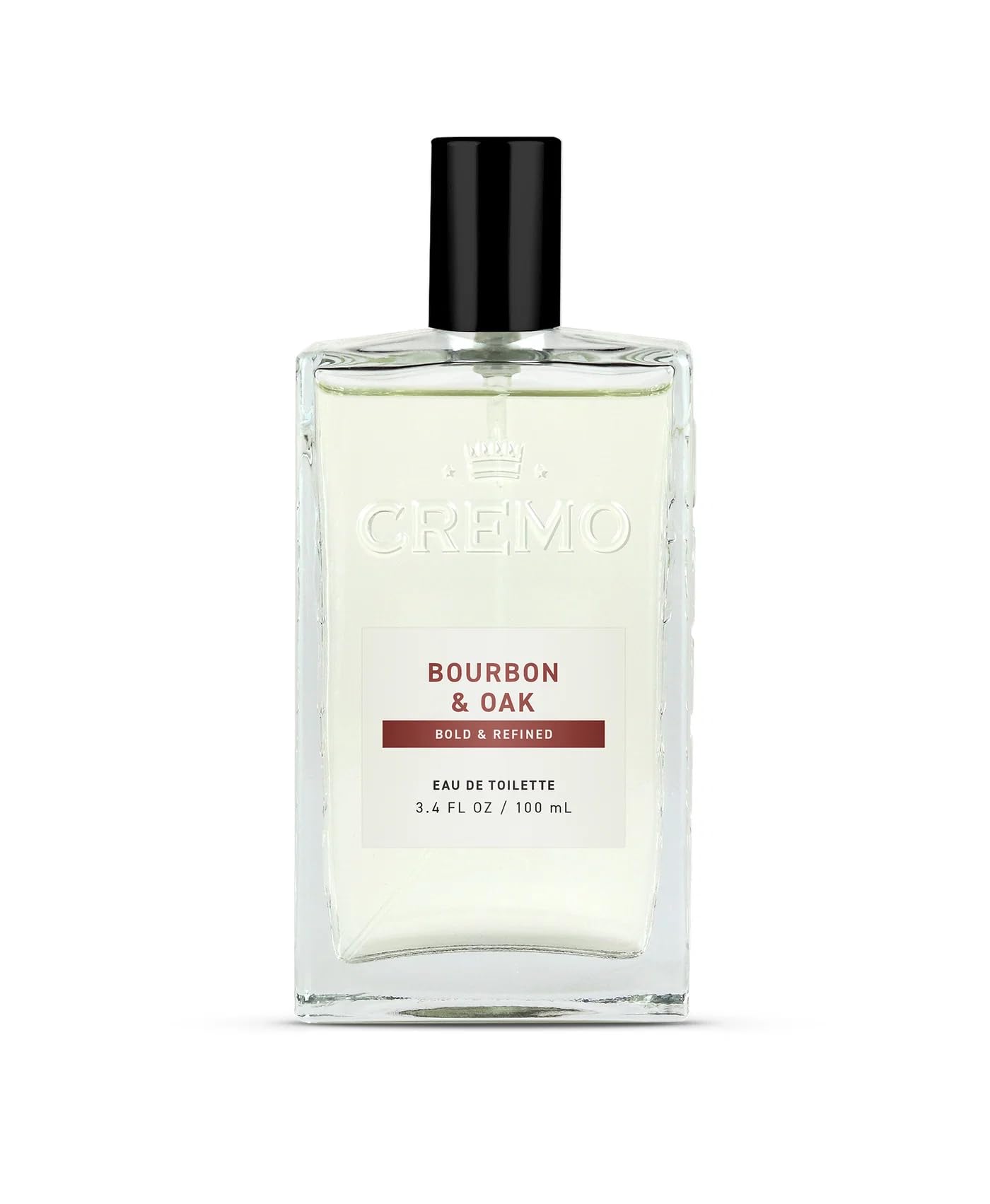 Cremo Cologne Homme - Eau de Cologne en Spray Épices et Vanille Noire pour Homme, Une Explosion d'Épices Vibrantes, de Bois Foncés et de Vanille Noire, Parfums Homme Signature Multi-Couches, 100 ml