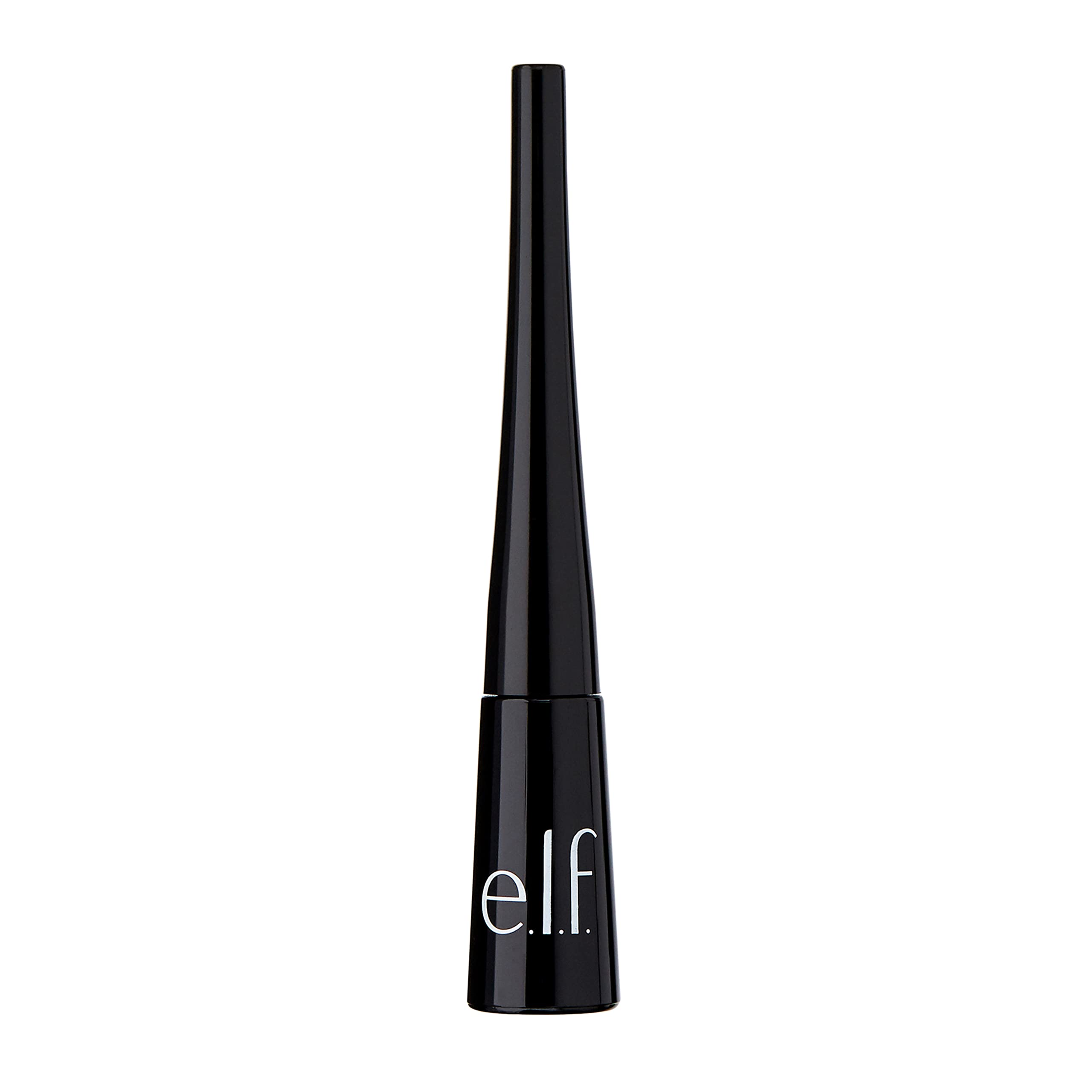 e.l.f. Expert Liquid Liner, Smudge-proof, Buildable, Long-lasting, Enhances, Defines, Jet Black, Precision Brush 4.2ml Halalzen