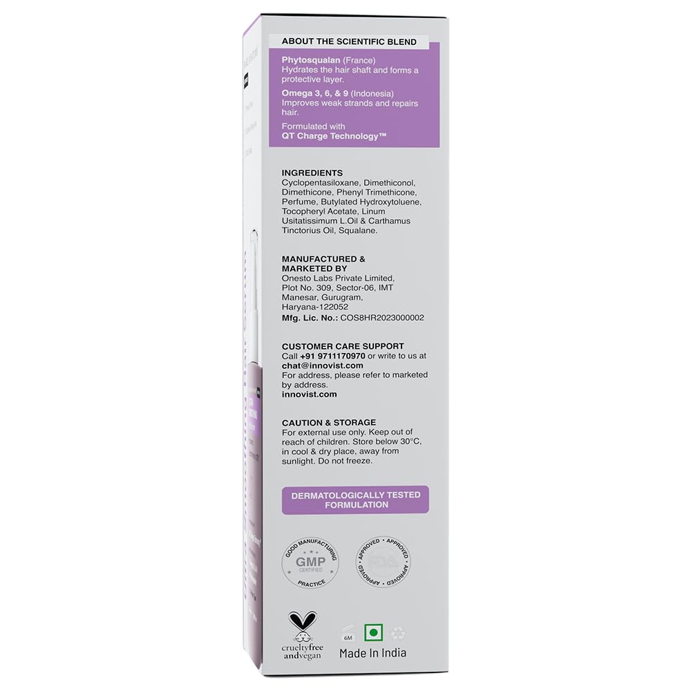 Bare Anatomy Ultra Smoothing Hair Serum Powered By Carbohydrate Complex & Niacinamide | Serum for Smooth & Shiny Hair | For Dry & Frizzy Hair | Women & Men | 100 ml Halalzen