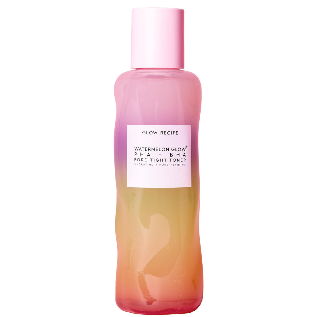 Glow Recipe PHA + BHA Face Toner, Korean Exfoliating Toner for Pores, Gentle Chemical Exfoliant + Hydrating Toner, Watermelon, Cactus Water + Glycerin (150ml)