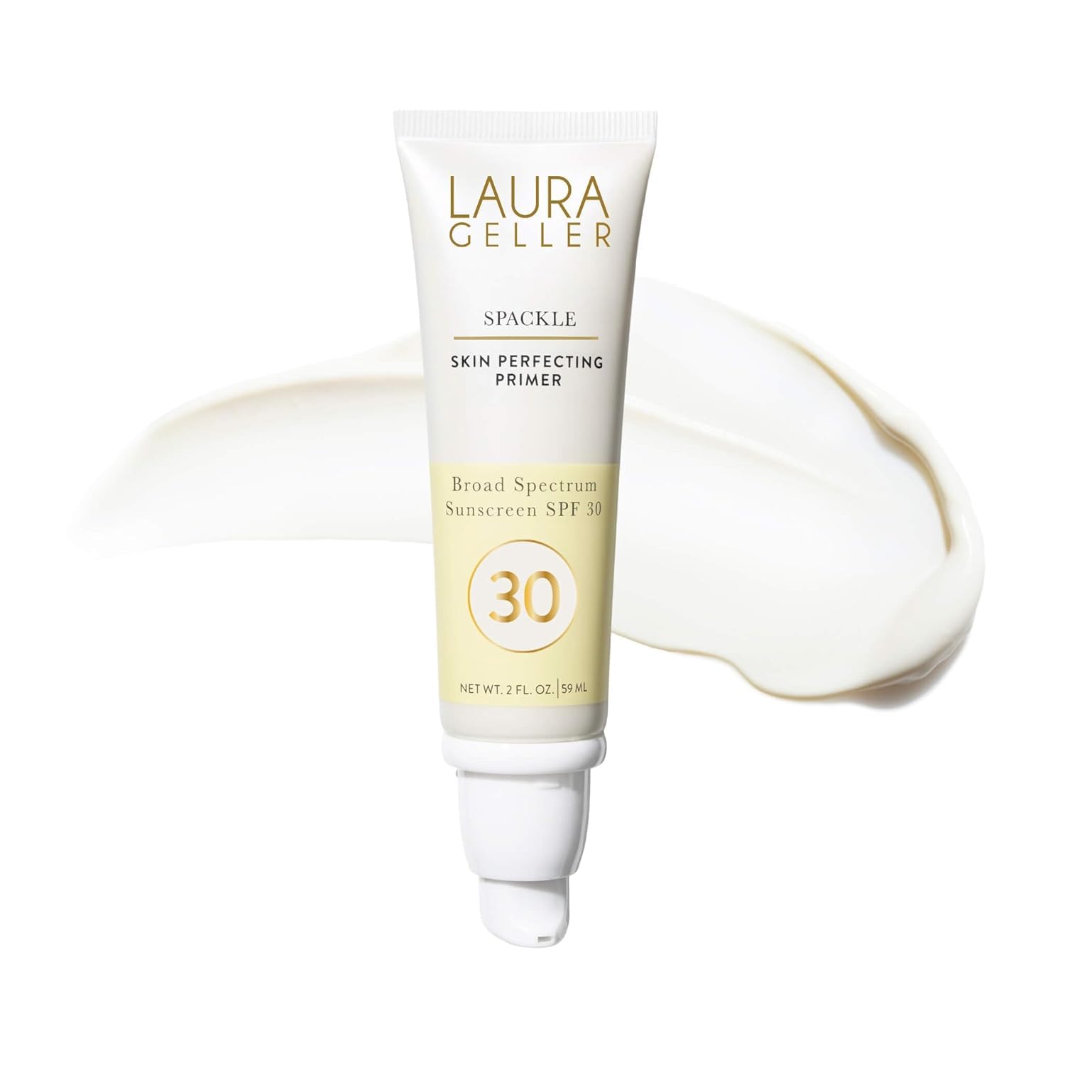 LAURA GELLER NEW YORK Spackle Primer - Hydrate - Super-Size 2 Fl Oz - Hyaluronic Acid Makeup Primer for Mature Skin Halalzen