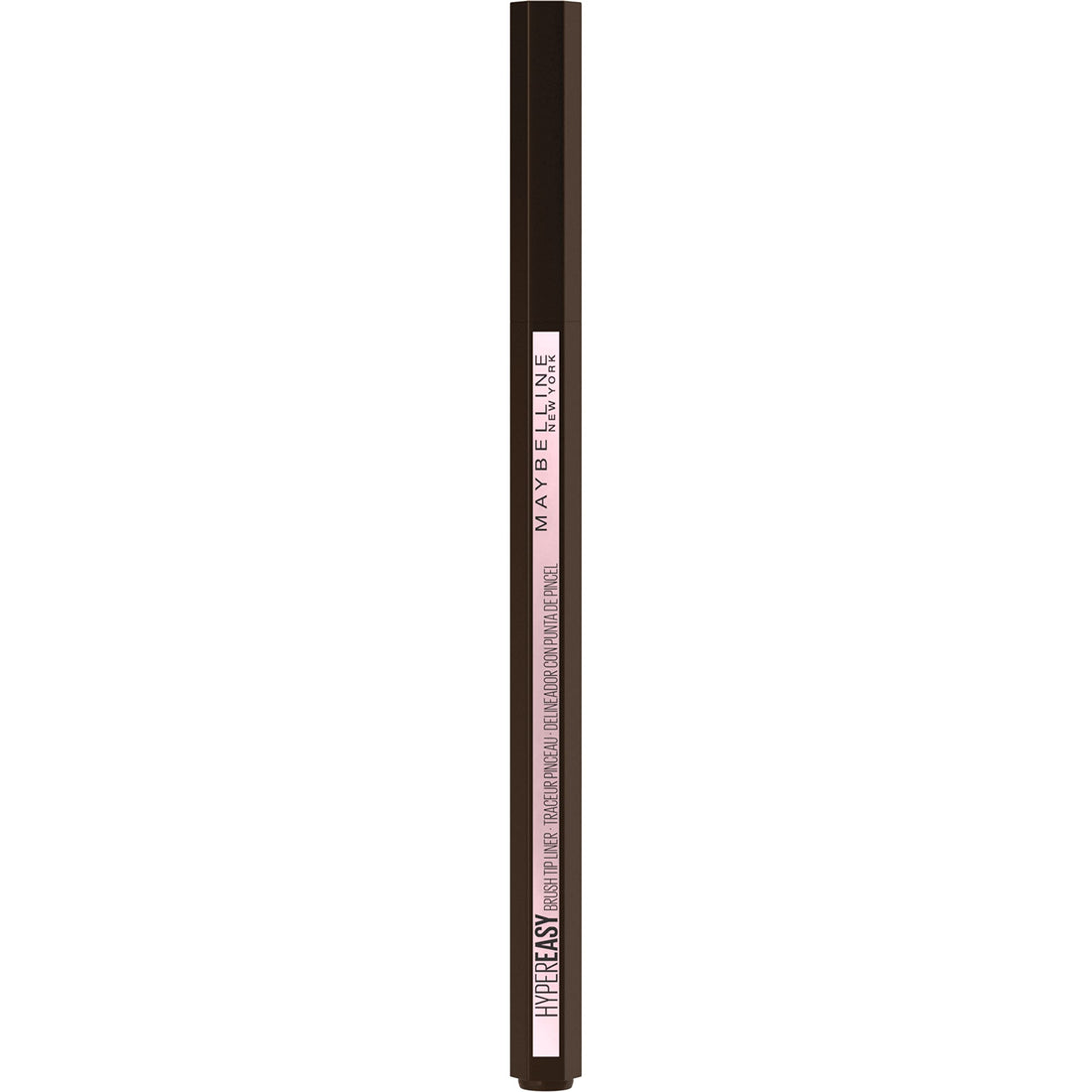 Maybelline Hyper Easy Liquid Pen No-Skip Eyeliner, Satin Finish, Waterproof Formula, Pitch Black, 0.018 Fl Oz