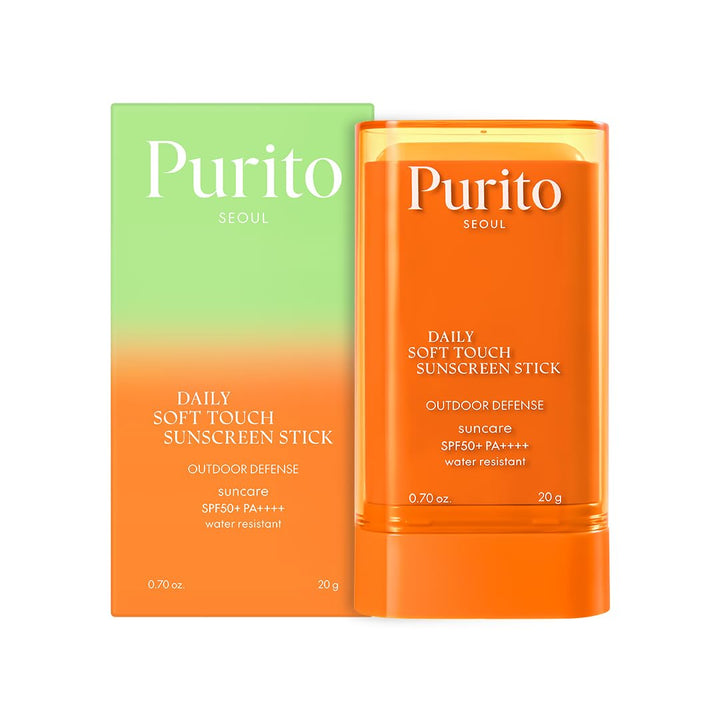 PURITO SEOUL Daily Soft Touch Sunscreen, 60ml, SPF50+ PA++++, Ceramides, Non White Cast, Water-Resistant UVA & UVB Protection, K-Beauty Halalzen