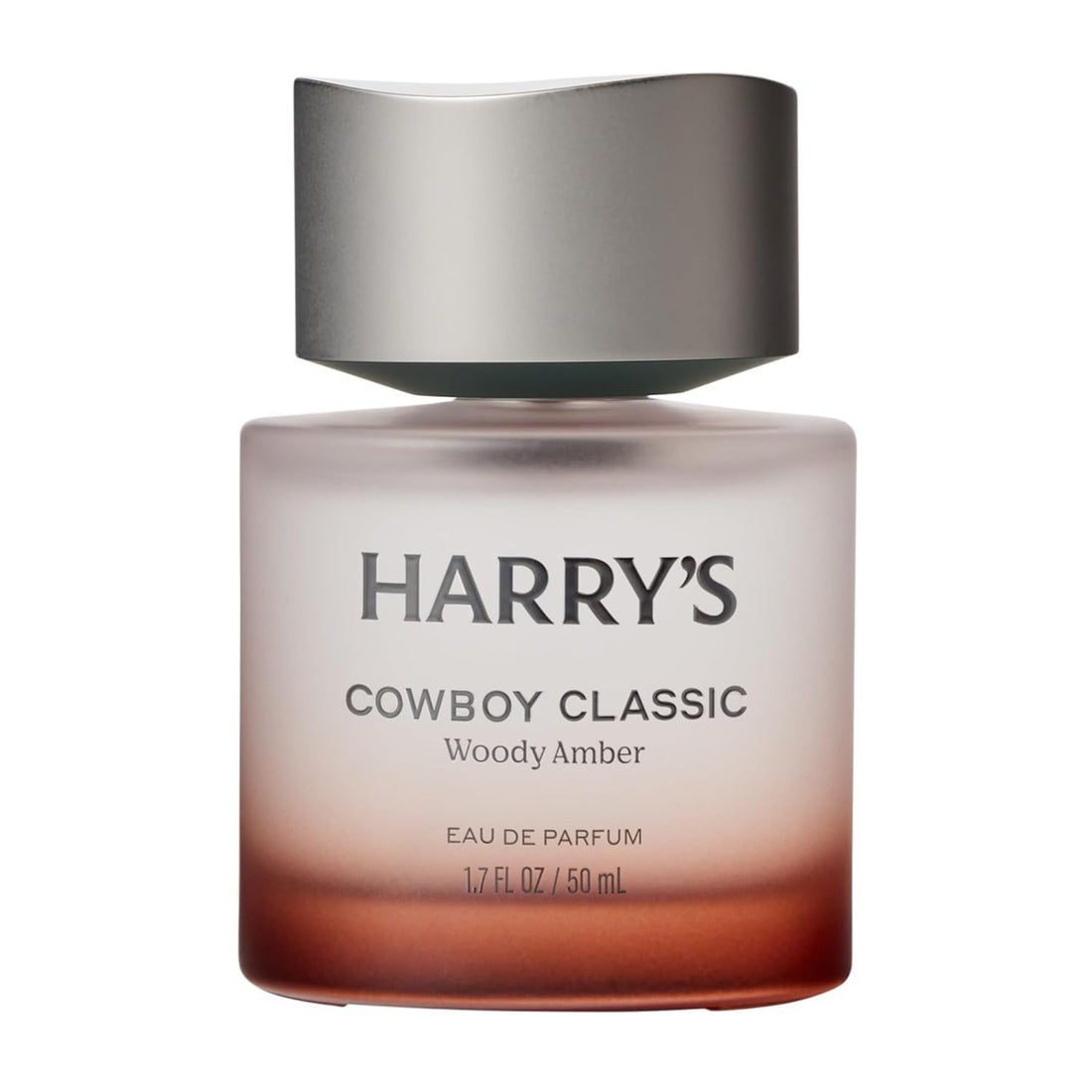 Eau de Parfum pour Homme Cowboy Classic de Harry's - Parfum Boisé Ambré - 50 ml - Notes de Bergamote, Cèdre et Musc - Longue Tenue