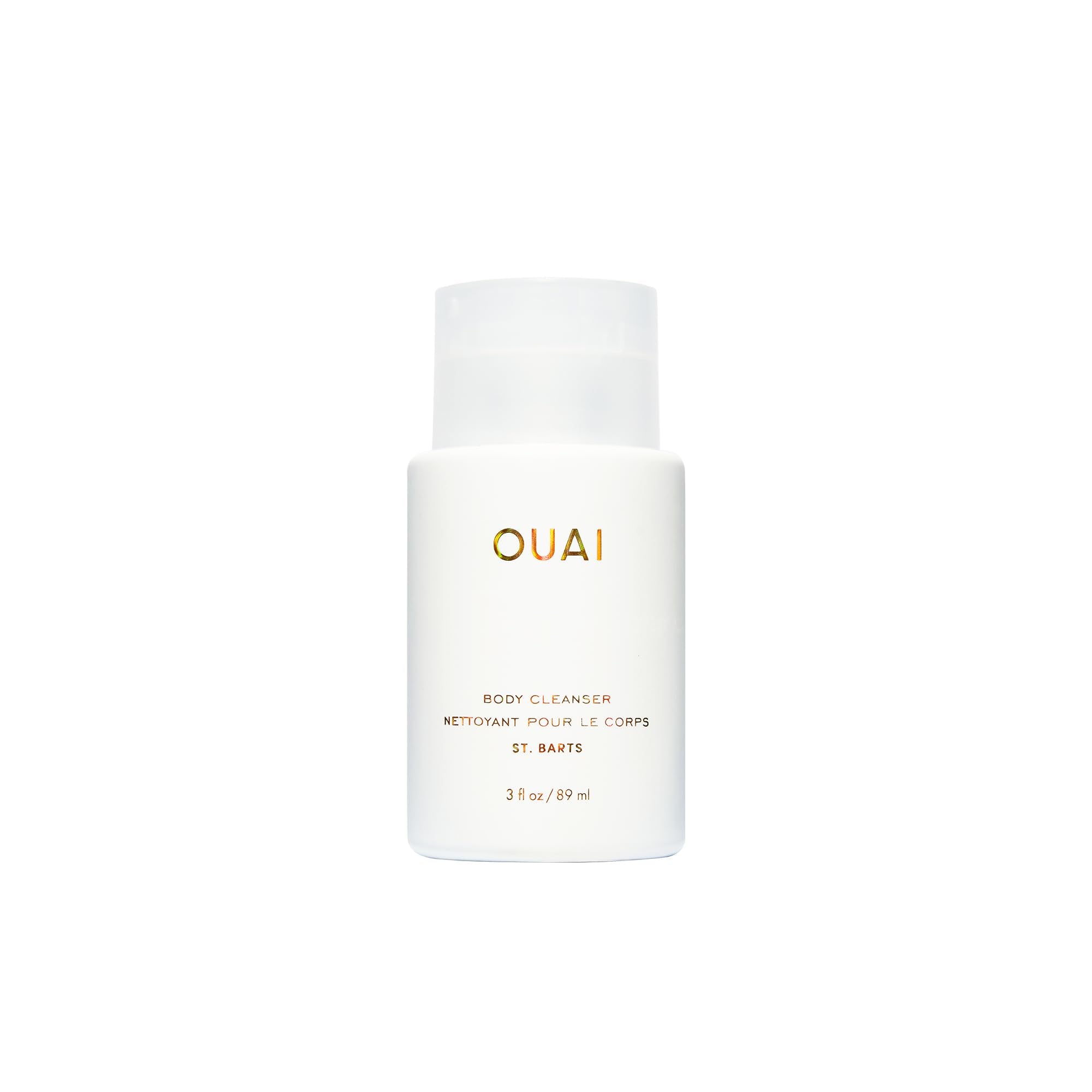 OUAI Body Cleanser, St. Barts - Foaming Body Wash with Jojoba Oil and Rosehip Oil to Hydrate, Nurture, Balance and Soften Skin - Paraben, Phthalate and Sulfate Free Skin Care Products (10 Fl Oz)