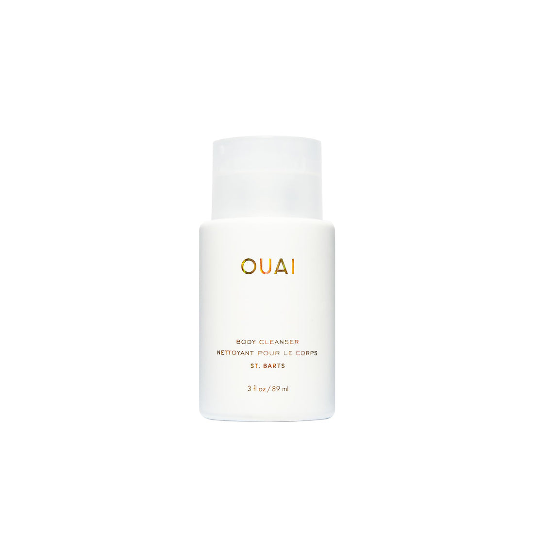 OUAI Body Cleanser, St. Barts - Foaming Body Wash with Jojoba Oil and Rosehip Oil to Hydrate, Nurture, Balance and Soften Skin - Paraben, Phthalate and Sulfate Free Skin Care Products (10 Fl Oz)