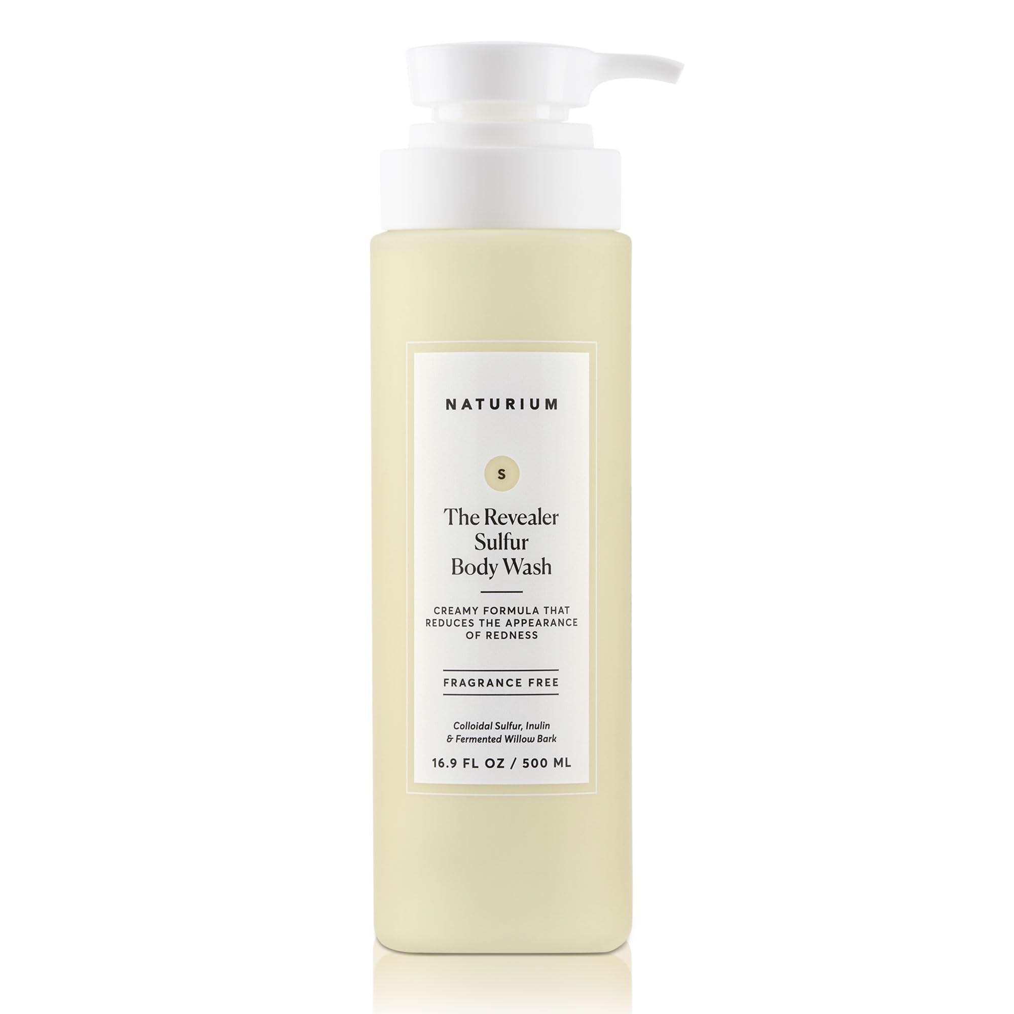 Naturium The Glow Getter Multi-Oil Hydrating Body Wash, Gentle Cleanser, 16.9 oz