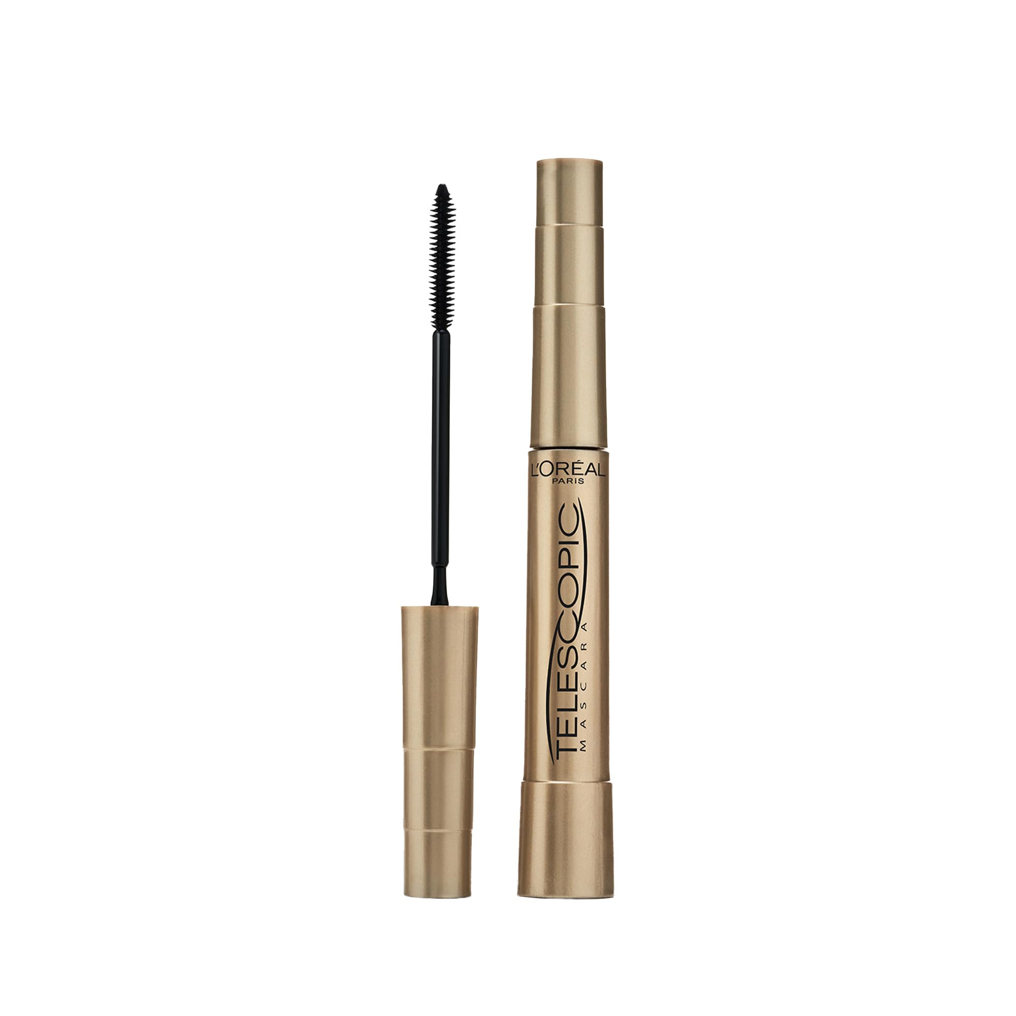 L'Oréal Paris Mascara, Telescopic Original Mascara to Achieve Dramatic Length & Definition, Up to +71% Lengthening Effect, Smudge-Resistant and Long-Wearing Formula for Up to 36H Wear, 8ml Halalzen