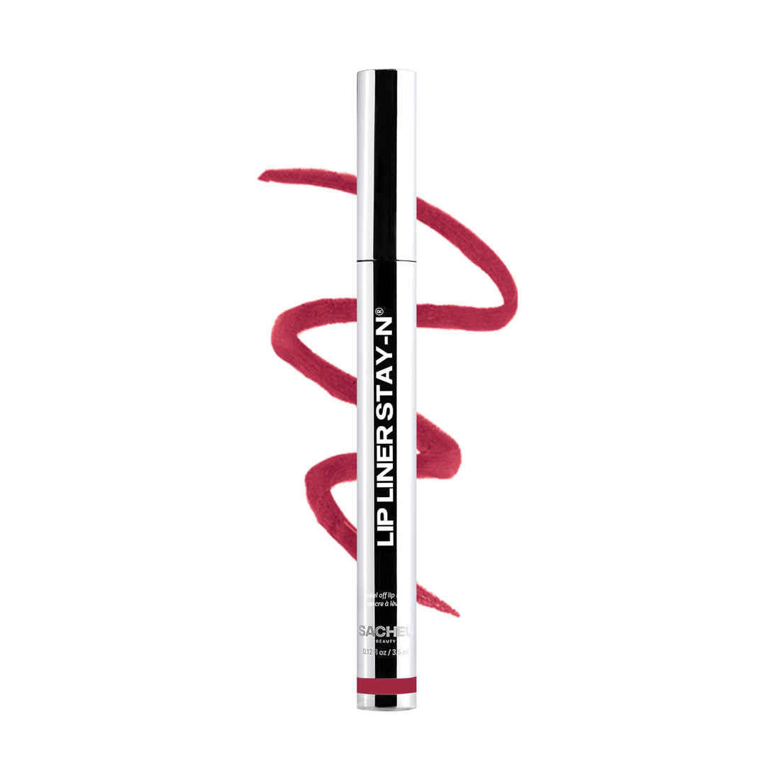 Sacheu Lip Liner STAY-N Peel Off Lip Stain - Long Lasting Waterproof Lip Tint with Hyaluronic Acid & Vitamin E – Transfer Proof Matte Finish, Vegan & Cruelty-Free (Deep Bundle) Halalzen