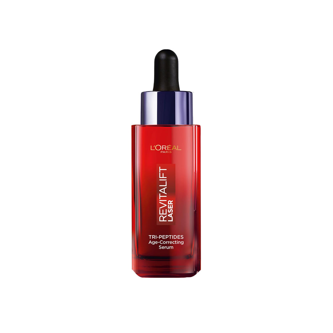 L'Oréal Paris Revitalift Laser Tri-Peptides Age-Correcting Serum, Clinically Proven, Firms, Plumps and Evens the Skin, Formulated with Peptides, Hyaluronic Acid, and Vitamin C, 30ml Halalzen