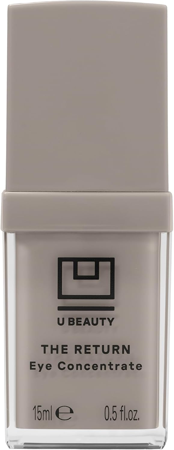 U Beauty The RETURN Eye Concentrate - Anti-Aging Eye Cream with Peptides and Antioxidants for Brighter and Tighter Under Eyes, Reduce Fine Lines, Puffiness & Dark Circles - 0.5 fl oz