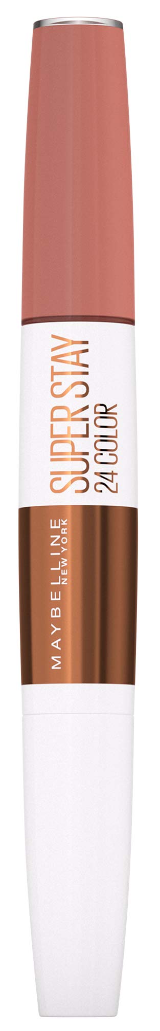Maybelline Lipstick, SuperStay 24H Liquid Lipstick – Dual-Ended Long-Lasting Color & Moisturizing Lip Balm – Non-Drying, Transfer-Proof, Upto 24Hour, Dual Ended, Shade: 310 Forever Heather Halalzen