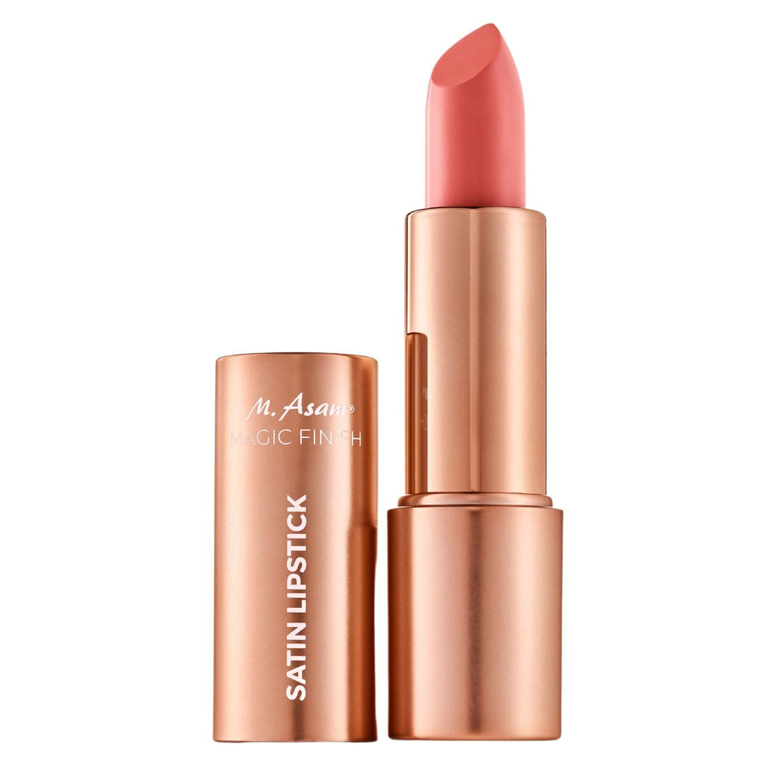 M. Asam MAGIC FINISH Lipstick Almond (4g) - Long Lasting Lipstick with Satin Finish, Intense Color & Care for Smooth Lips, Creamy Texture, Semi Matte Lipstick Look, Elegant Make Up Halalzen