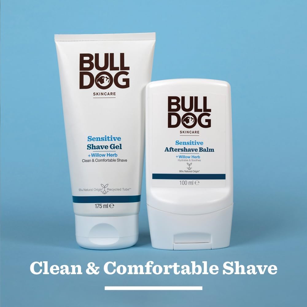 Bulldog Sensitive Shave Gel, 175ml, 1 pack