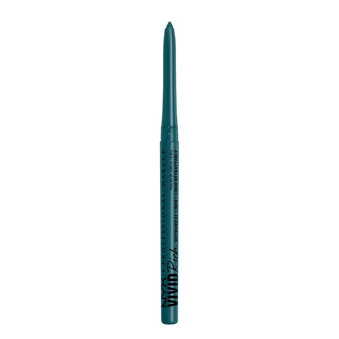 NYX PROFESSIONAL MAKEUP Vivid Rich Mechanical Eye Pencil, Vivid Rich Mechanical, Creamy Retractable Eyeliner - Smokin Topaz, Brown Eyeliner