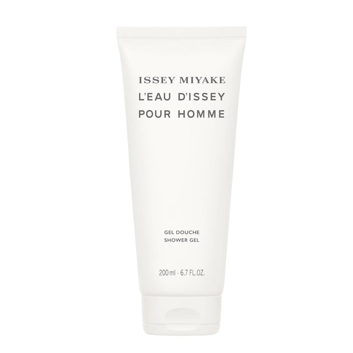 Issey Miyake L'Eau d'Issey Pour Homme Shower Gel - Invigorating, Cleansing Body Gel - Cleanses Skin - With Notes of Yuzu, Nutmeg & Sandalwood - 6.7 oz