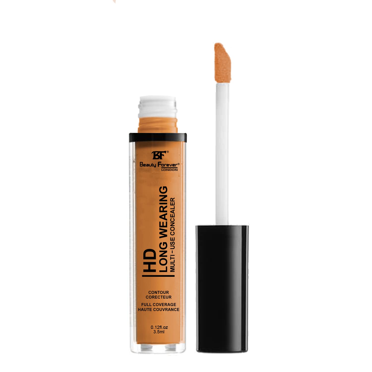 Beauty Forever HD Long Wearing Multi-use Concealer, Emollient Rich Formula, Creamy & Blend-able, 3.5ml (04 SAND) Halalzen