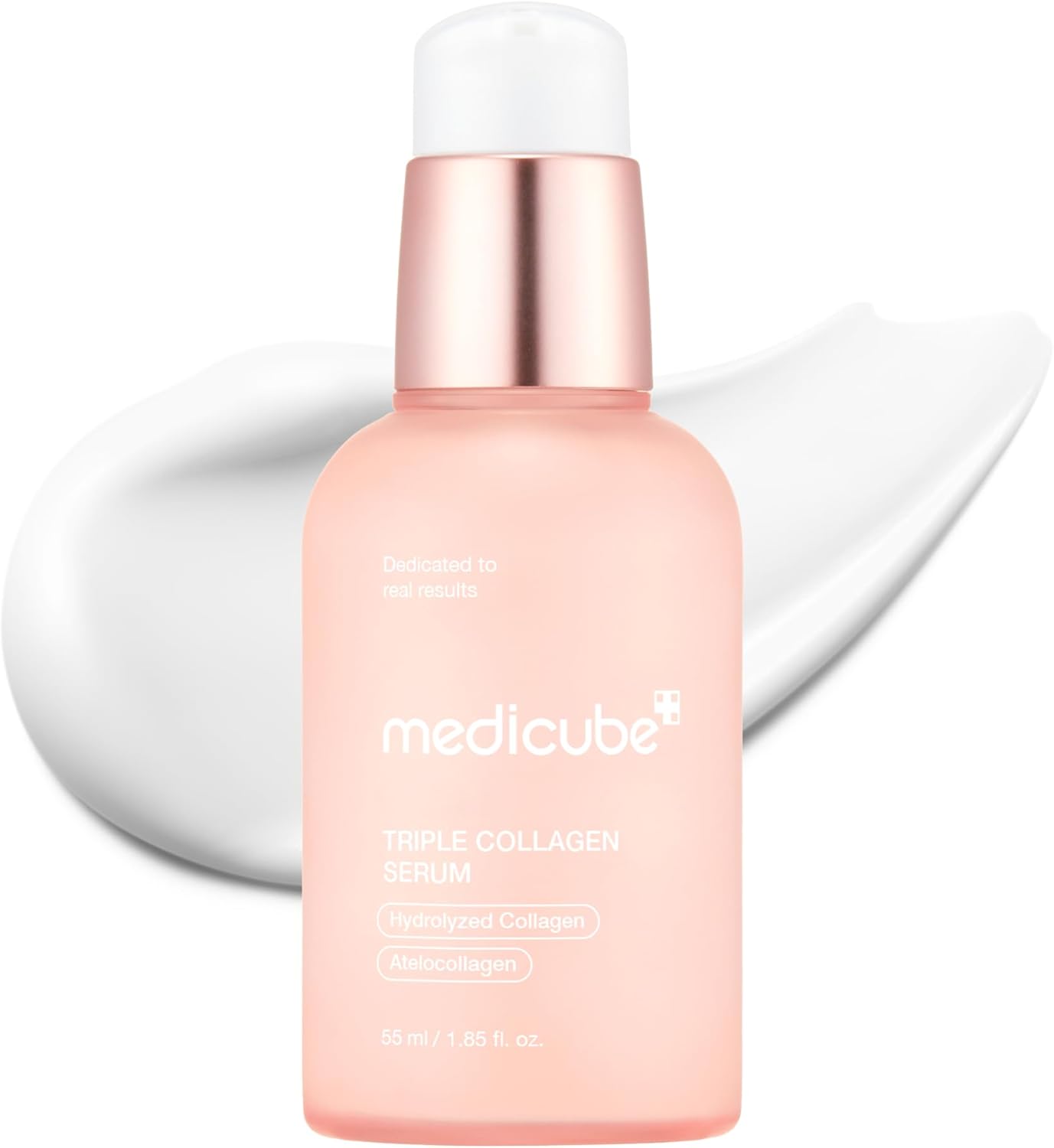 medicube Triple Collagen Serum 55ml - Nourish dull skin with Triple Collagen Complex - A lightweight serum with Niacinamide and Hyaluronic Acid - Korean Skincare Halalzen