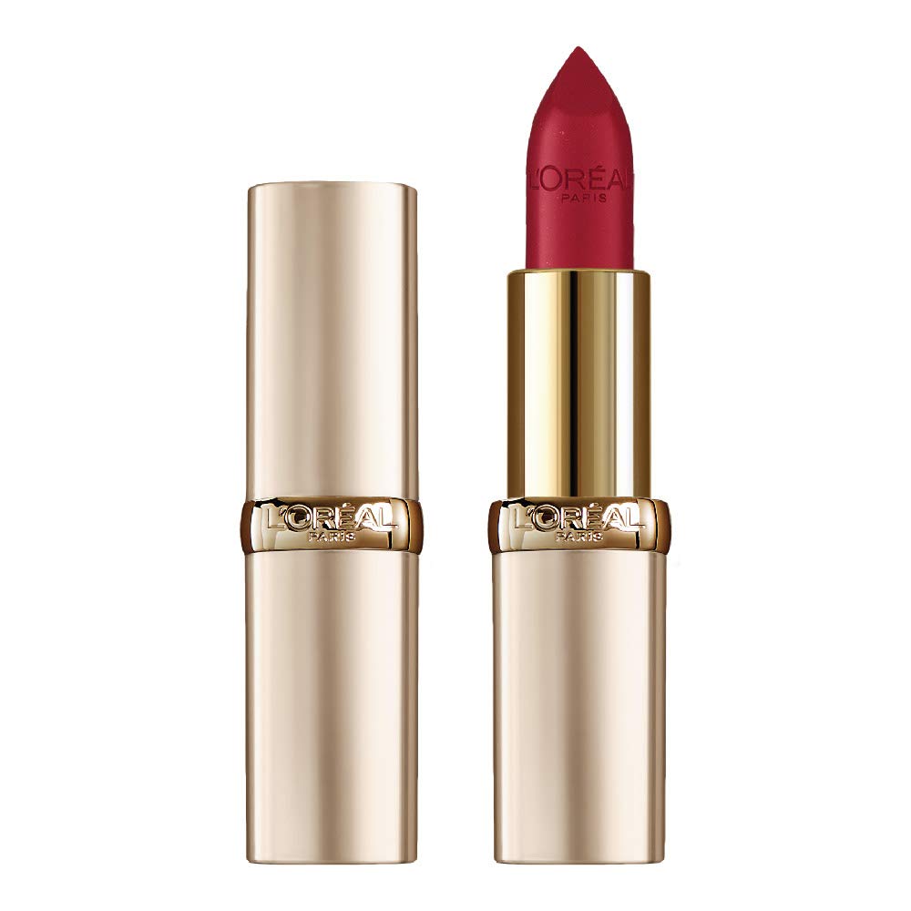 L'Oréal Paris Color Riche Satin Smooth Lipstick, Moisturising Pure Pigment Lip Colour, With Omega 3 & Vitamin E, Ultra Creamy Formula, Shade: 107 Seine Sunset Halalzen